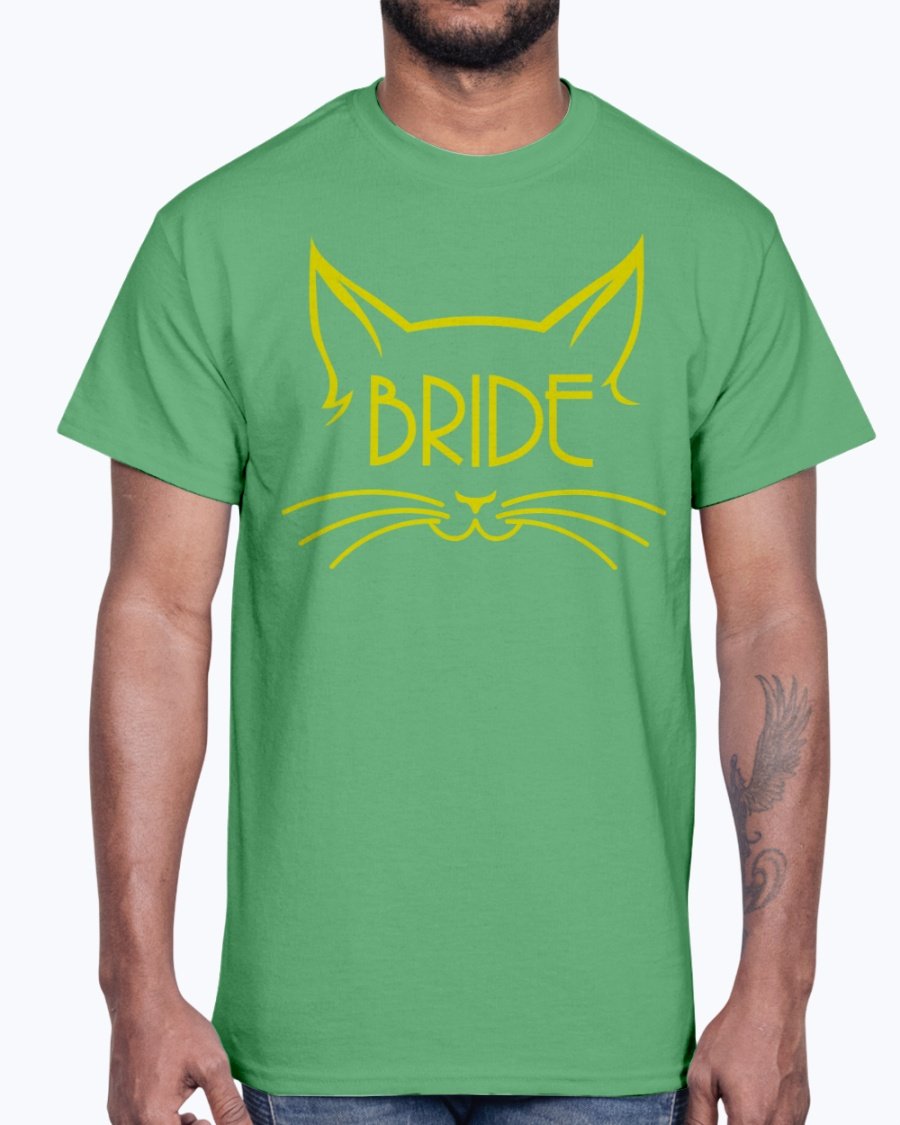 Bride Cotton Tee for bridal parties, featuring a classic fit and durable cotton blend, perfect for wedding celebrations.
