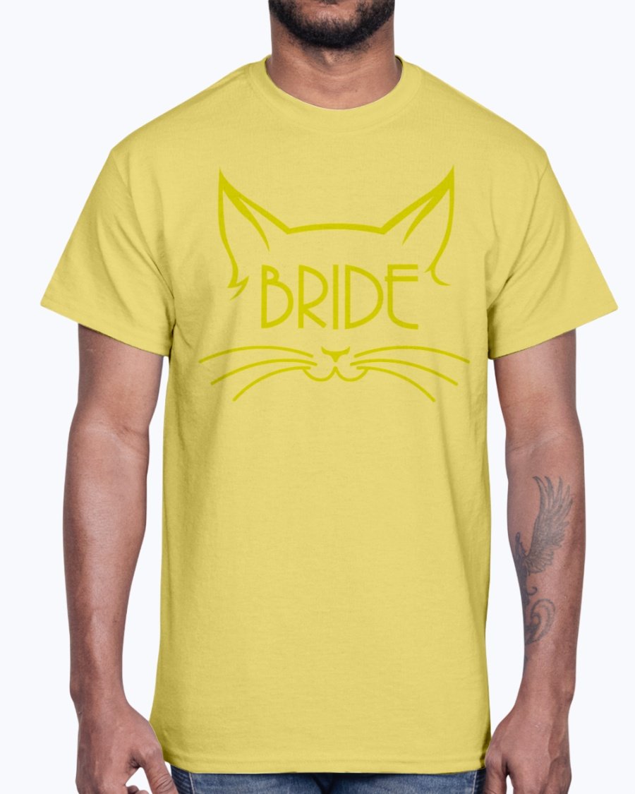 Bride Cotton Tee for bridal parties, featuring a classic fit and durable cotton blend, perfect for wedding celebrations.