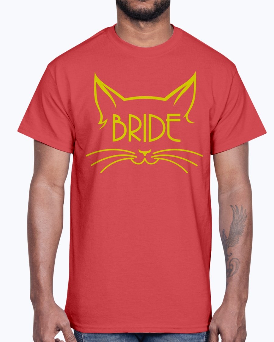 Bride Cotton Tee for bridal parties, featuring a classic fit and durable cotton blend, perfect for wedding celebrations.