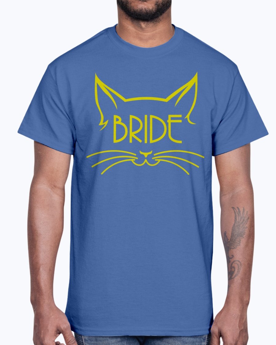 Bride Cotton Tee for bridal parties, featuring a classic fit and durable cotton blend, perfect for wedding celebrations.