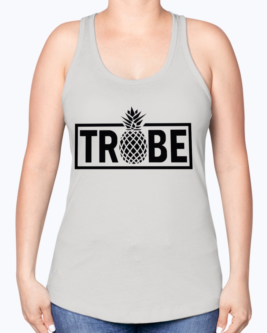 Bride Tribe Racerback Tank in soft cotton blend, perfect for bridal parties and wedding celebrations.