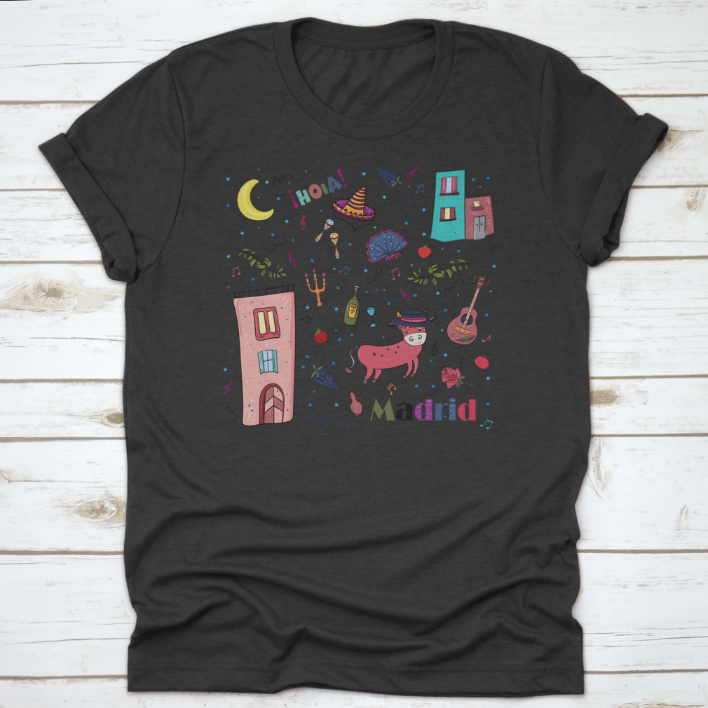 A vibrant Spanish-themed bundle set featuring a traditional sombrero, colorful maracas, and festive decorations, perfect for parties.