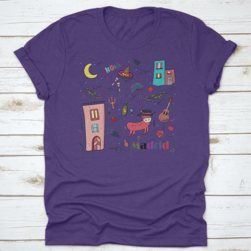 A vibrant Spanish-themed bundle set featuring a traditional sombrero, colorful maracas, and festive decorations, perfect for parties.