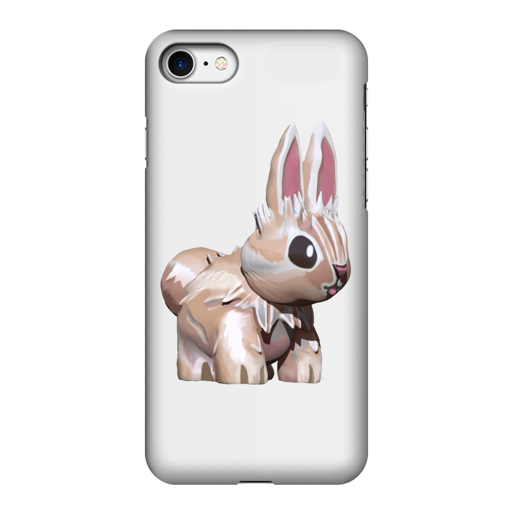 Bunny Fully Printed Tough Phone Case featuring vibrant colors and dual-layer protection design.