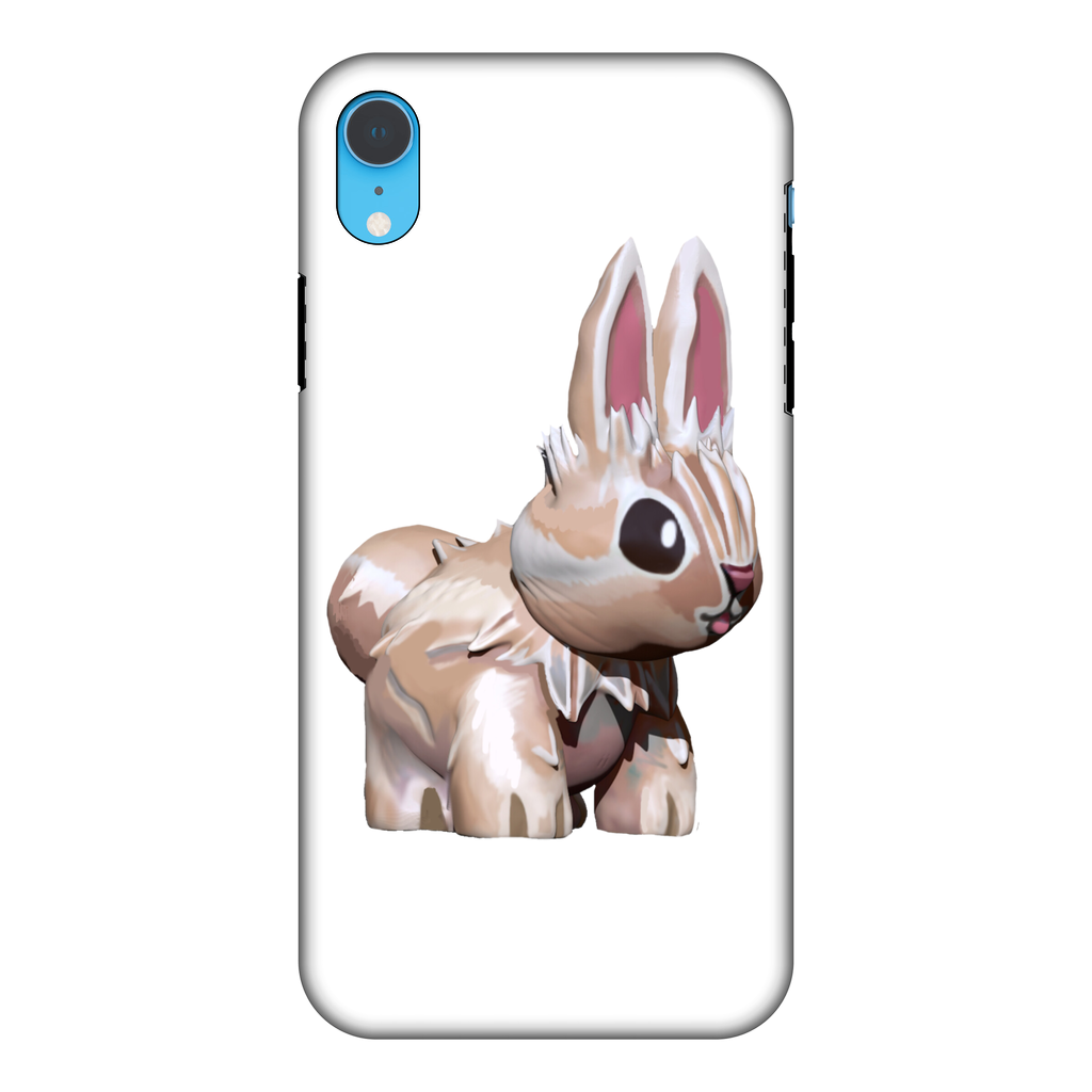 Bunny Fully Printed Tough Phone Case featuring vibrant colors and dual-layer protection design.
