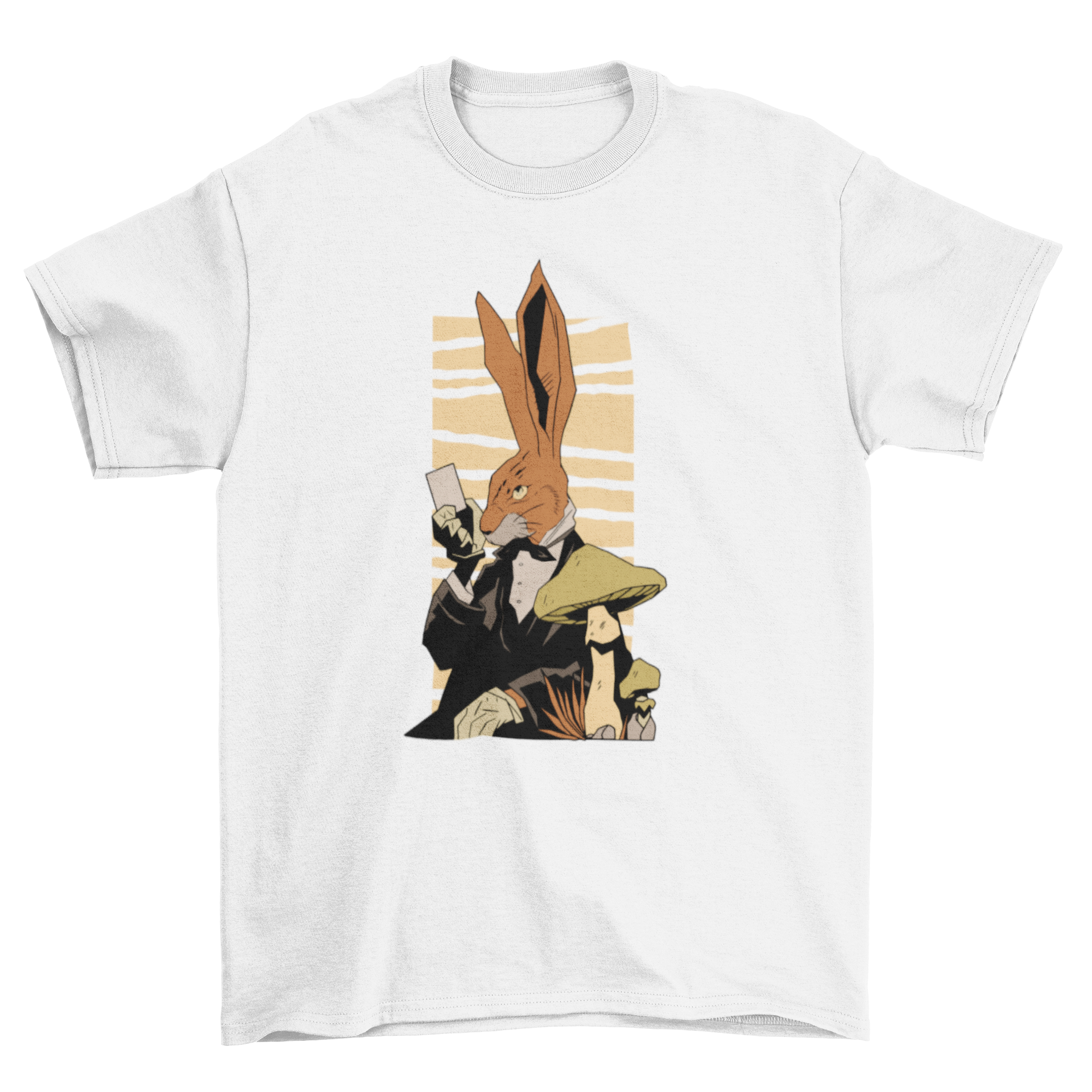 Bunny Magic T-Shirt featuring a whimsical illustration of a magic rabbit on a soft fabric.