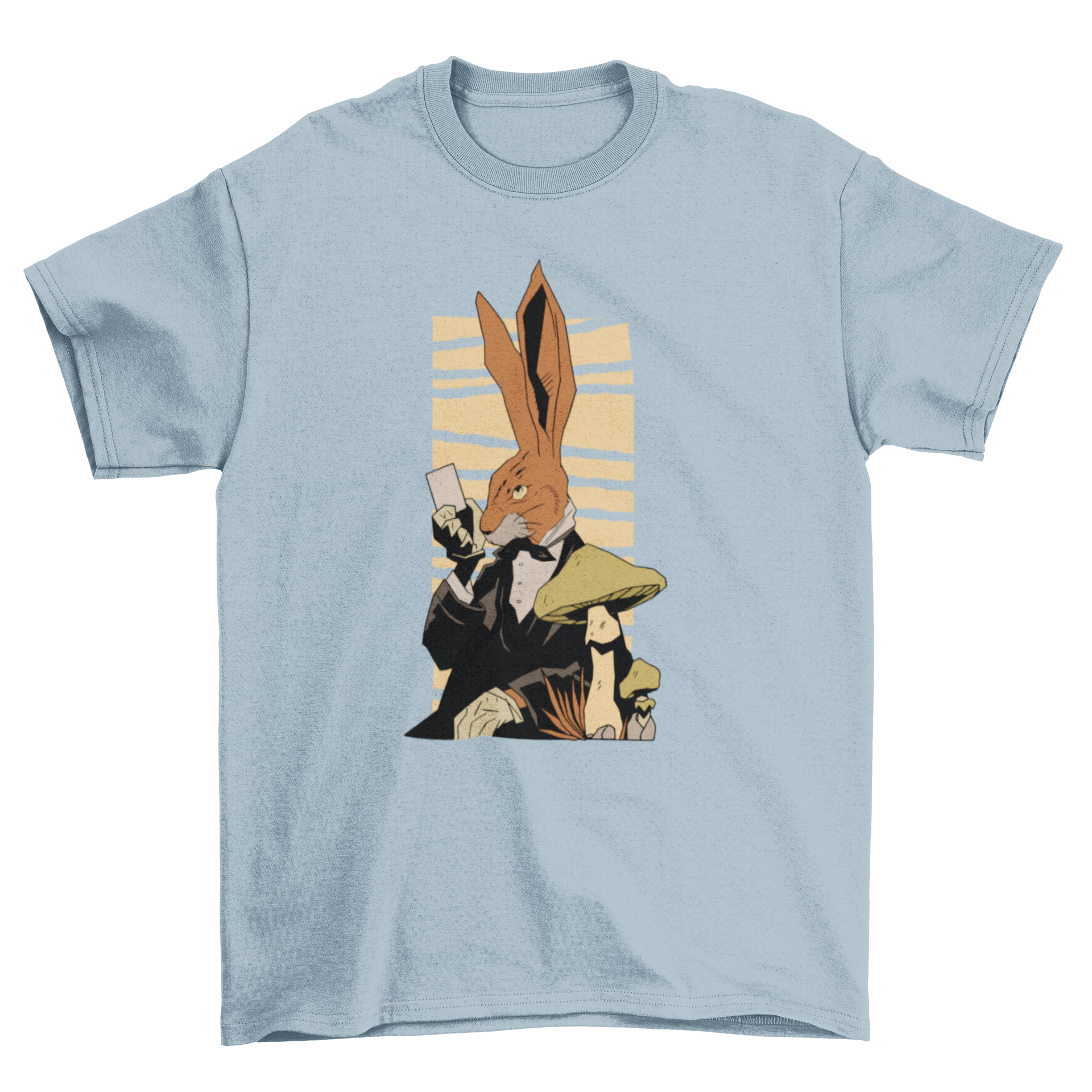 Bunny Magic T-Shirt featuring a whimsical illustration of a magic rabbit on a soft fabric.