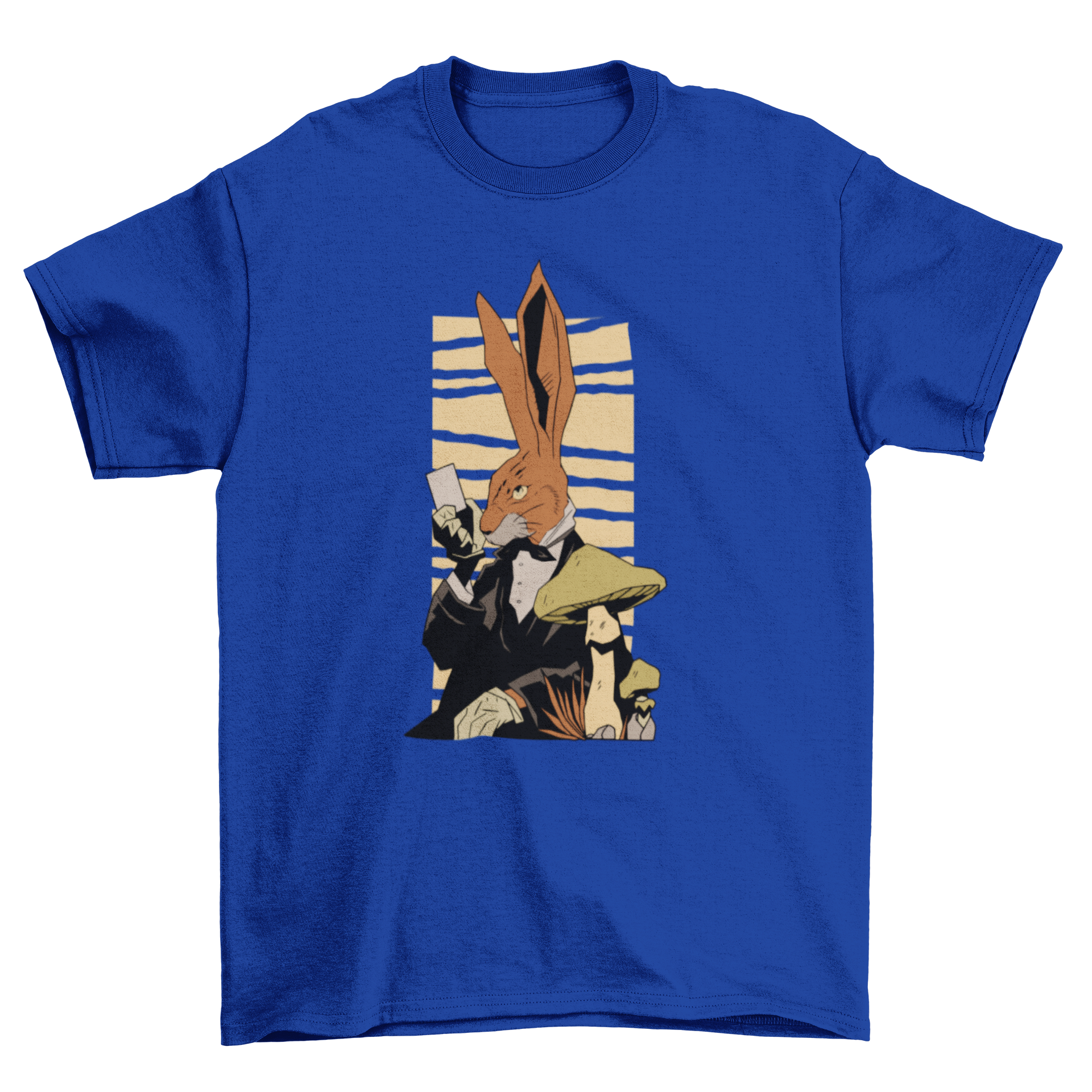Bunny Magic T-Shirt featuring a whimsical illustration of a magic rabbit on a soft fabric.