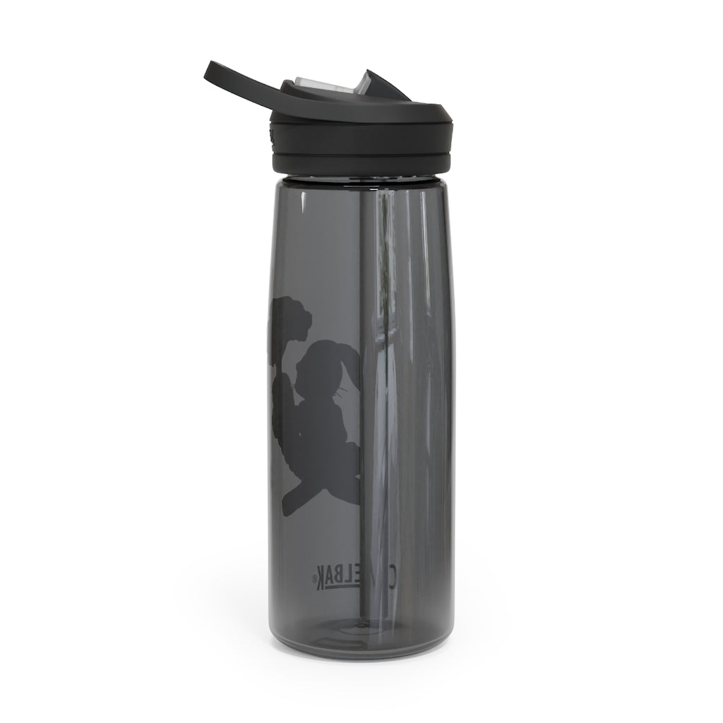 Bunny with Carrot CamelBak Eddy® Water Bottle in 20oz and 25oz sizes, showcasing its playful design and robust Tritan™ material.