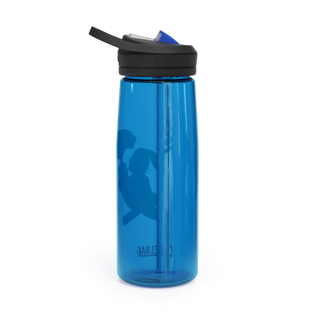 Bunny with Carrot CamelBak Eddy® Water Bottle in 20oz and 25oz sizes, showcasing its playful design and robust Tritan™ material.