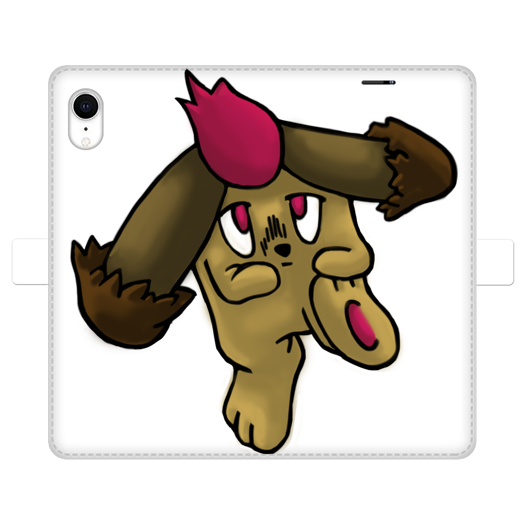 Bunyun Fully Printed Wallet Cases showcasing vibrant designs, made from faux leather, with a magnetic closure and compartments for cards and cash.