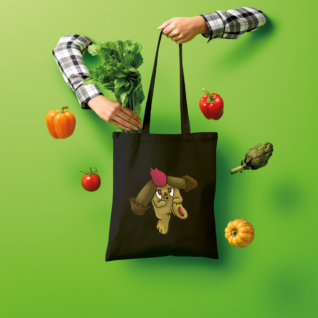 Bunyun Shopper Tote Bag made of 100% cotton, featuring a spacious design and eco-friendly attributes, perfect for shopping.