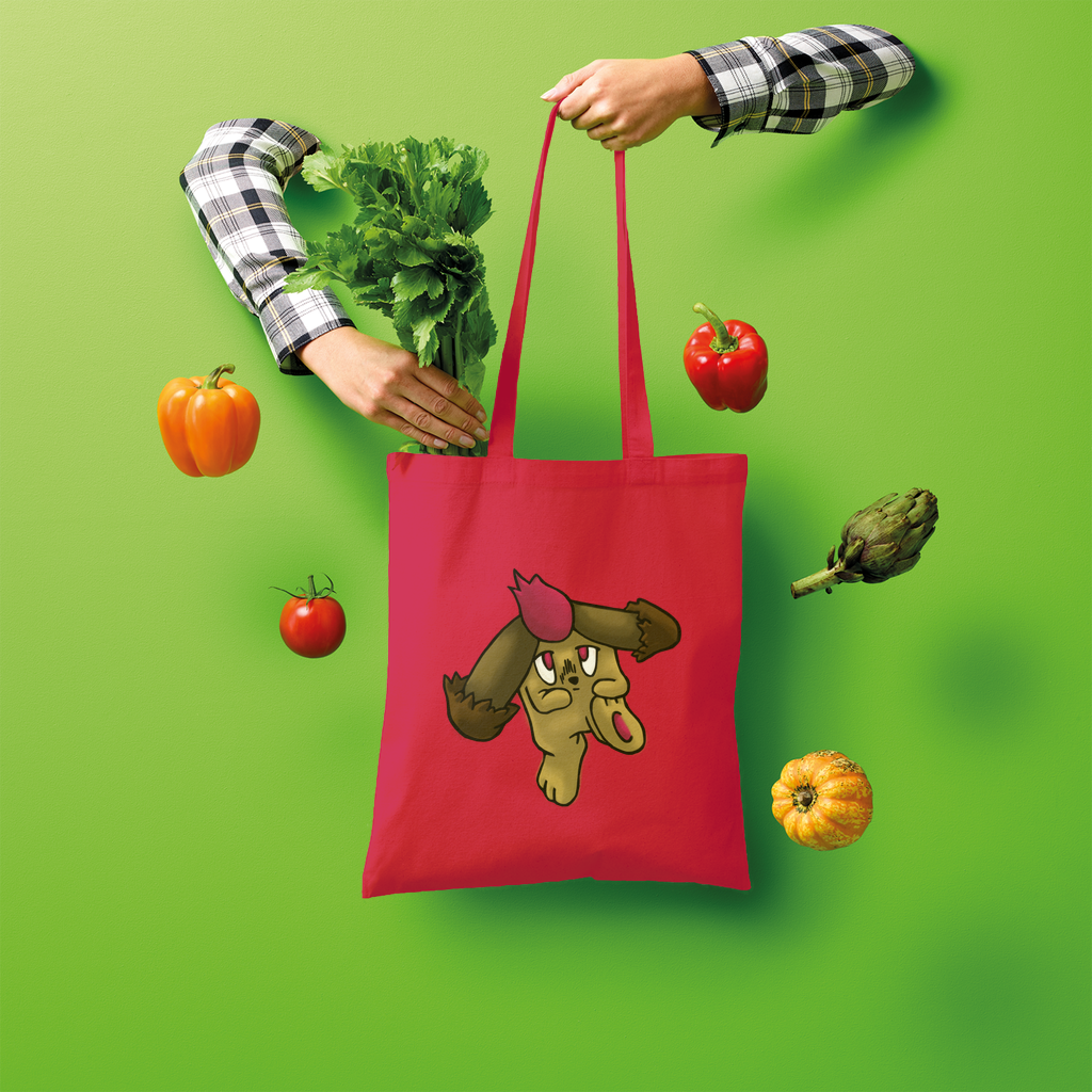 Bunyun Shopper Tote Bag made of 100% cotton, featuring a spacious design and eco-friendly attributes, perfect for shopping.