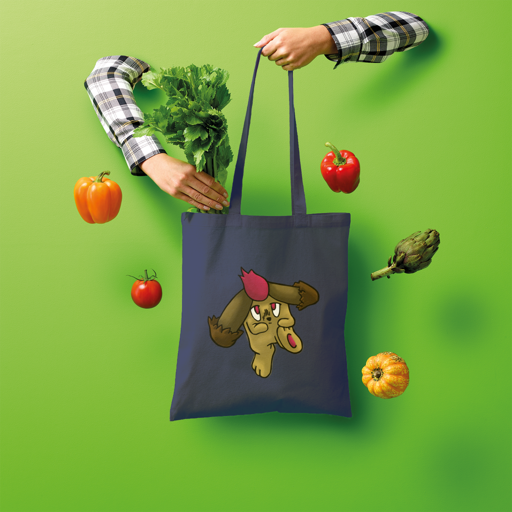 Bunyun Shopper Tote Bag made of 100% cotton, featuring a spacious design and eco-friendly attributes, perfect for shopping.