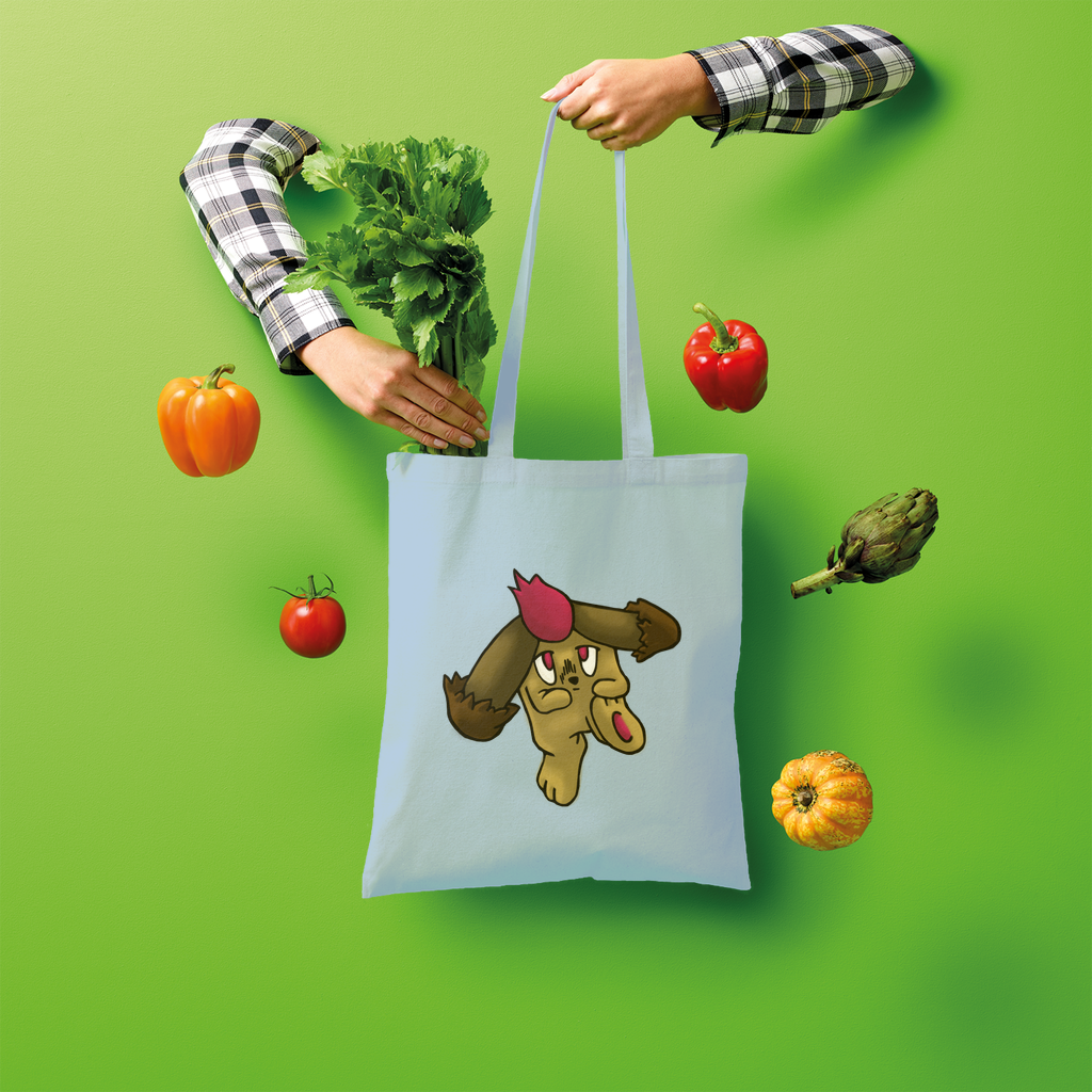 Bunyun Shopper Tote Bag made of 100% cotton, featuring a spacious design and eco-friendly attributes, perfect for shopping.