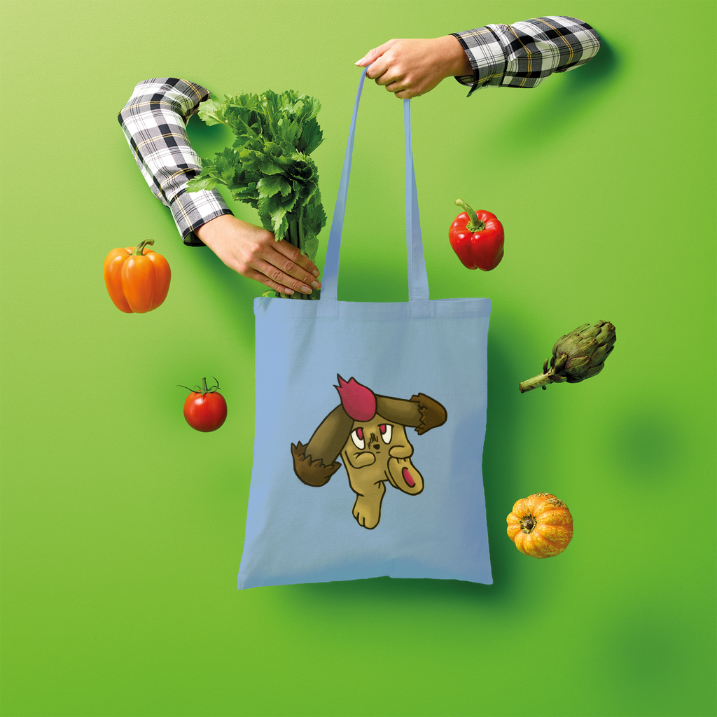 Bunyun Shopper Tote Bag made of 100% cotton, featuring a spacious design and eco-friendly attributes, perfect for shopping.
