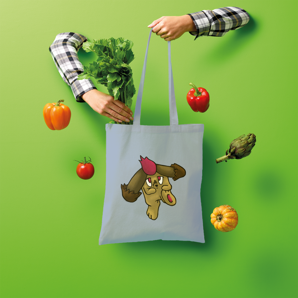 Bunyun Shopper Tote Bag made of 100% cotton, featuring a spacious design and eco-friendly attributes, perfect for shopping.