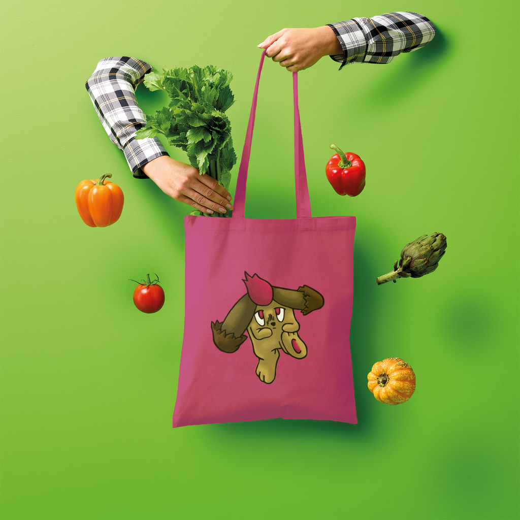 Bunyun Shopper Tote Bag made of 100% cotton, featuring a spacious design and eco-friendly attributes, perfect for shopping.