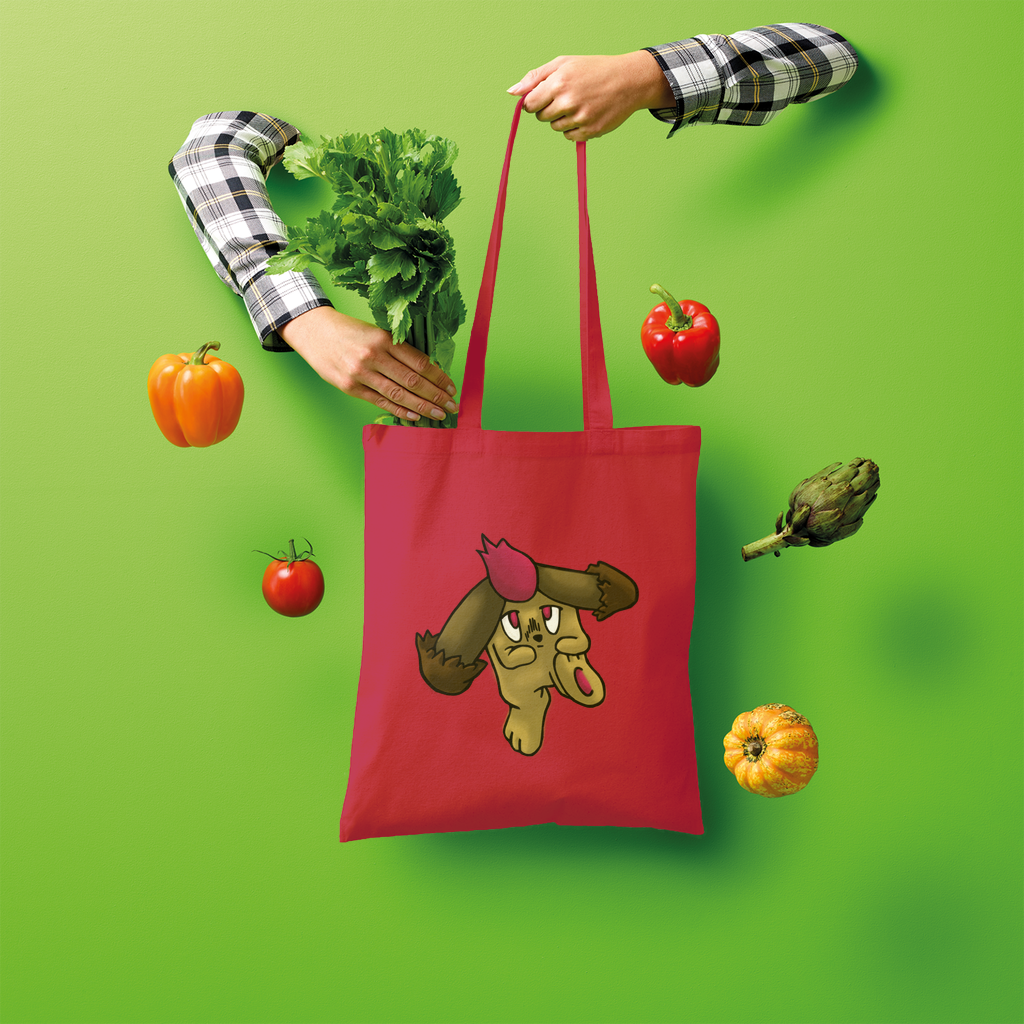 Bunyun Shopper Tote Bag made of 100% cotton, featuring a spacious design and eco-friendly attributes, perfect for shopping.