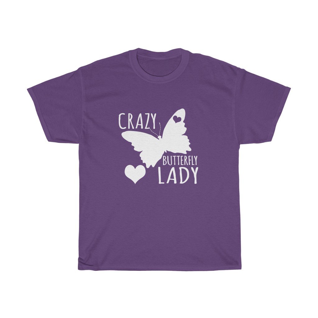 Butterfly 1 Remake unisex heavy cotton tee in various colors, showcasing its smooth fabric and classic fit.