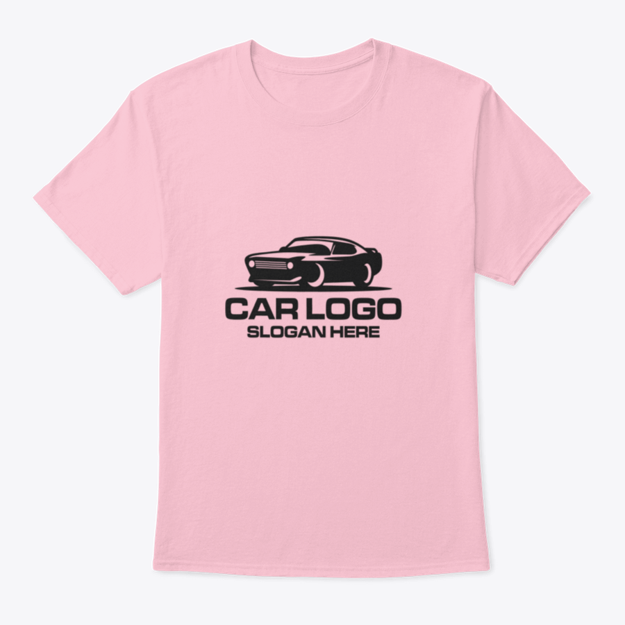 Car Logo Design Template featuring a sleek black design, ideal for custom slogans and branding.