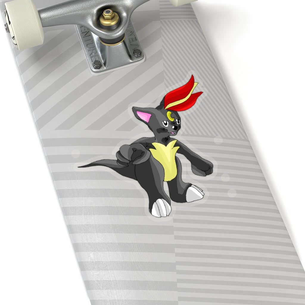 Carcoot Kiss-Cut Stickers showcasing various custom shapes and sizes on a clean background.