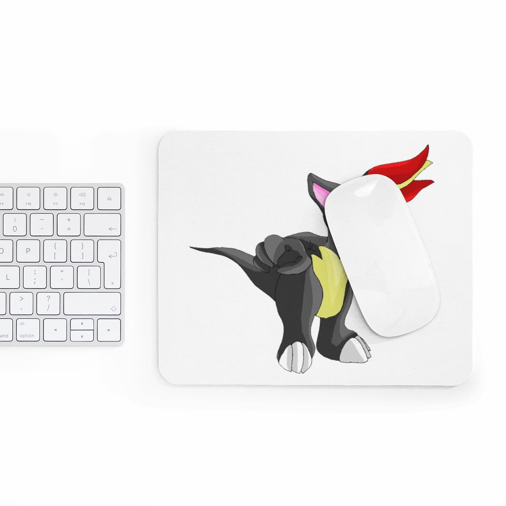 Carcoot Mouse Pad featuring a personalized design, made of durable neoprene with a non-slip base, ideal for enhancing workspace aesthetics.