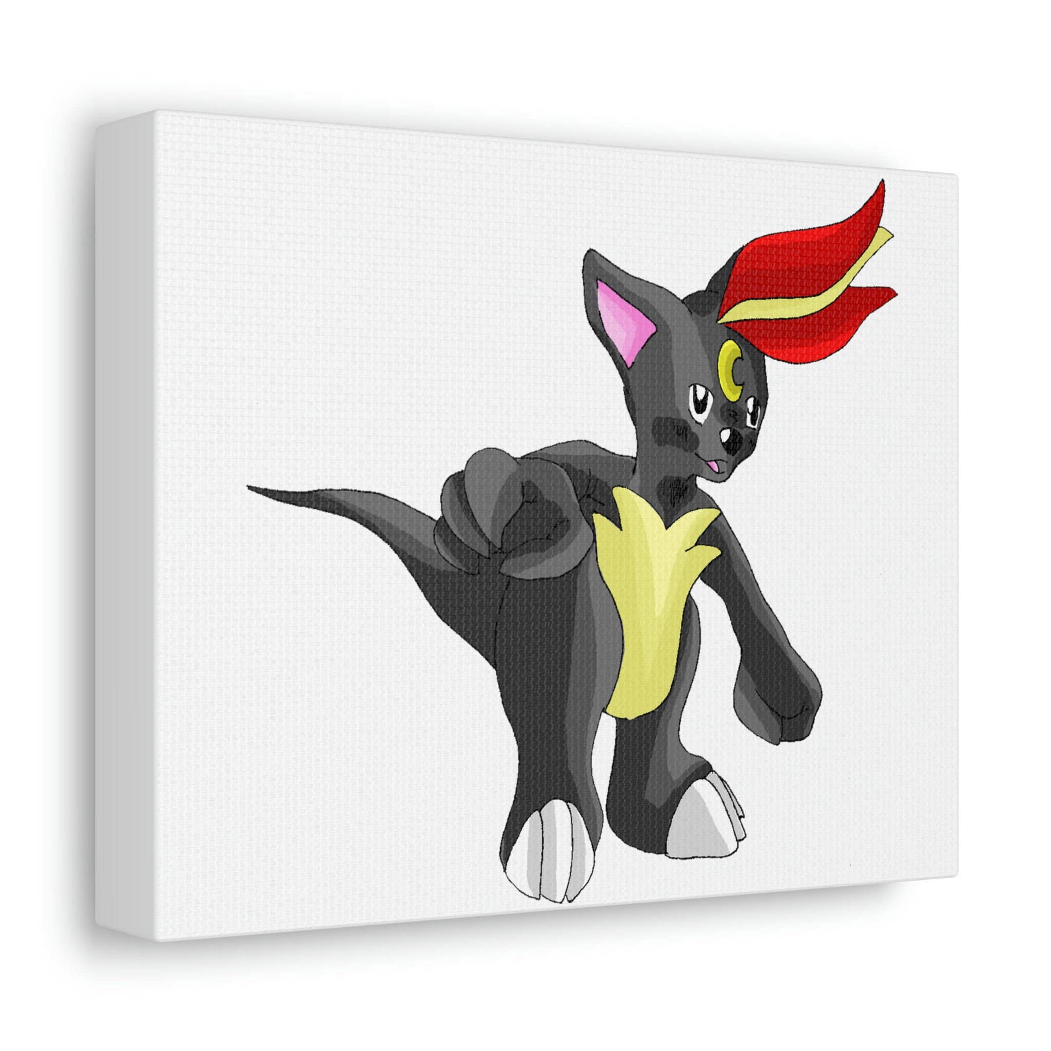 Carcoot Stretched Canvas featuring vibrant artwork on a durable wooden frame, perfect for indoor decoration.