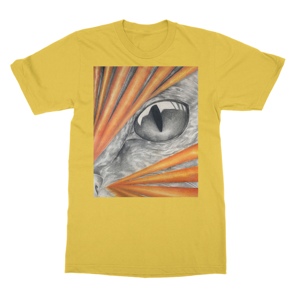 Catrays Classic Adult T-Shirt in various colors, showcasing its soft fabric and round neck design.