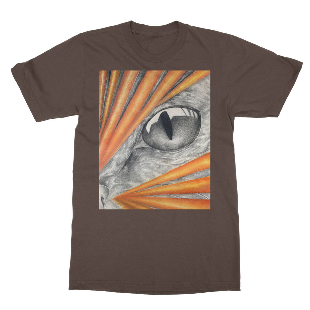 Catrays Classic Adult T-Shirt in various colors, showcasing its soft fabric and round neck design.