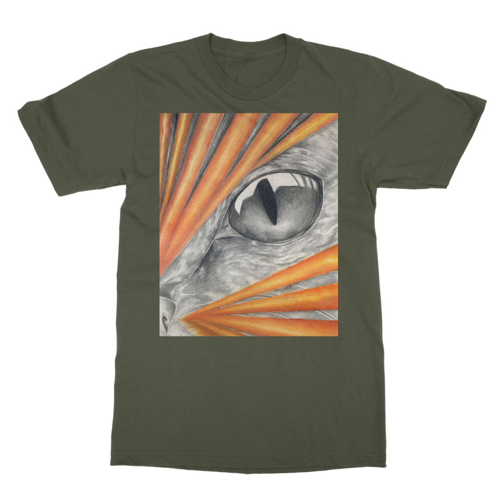 Catrays Classic Adult T-Shirt in various colors, showcasing its soft fabric and round neck design.