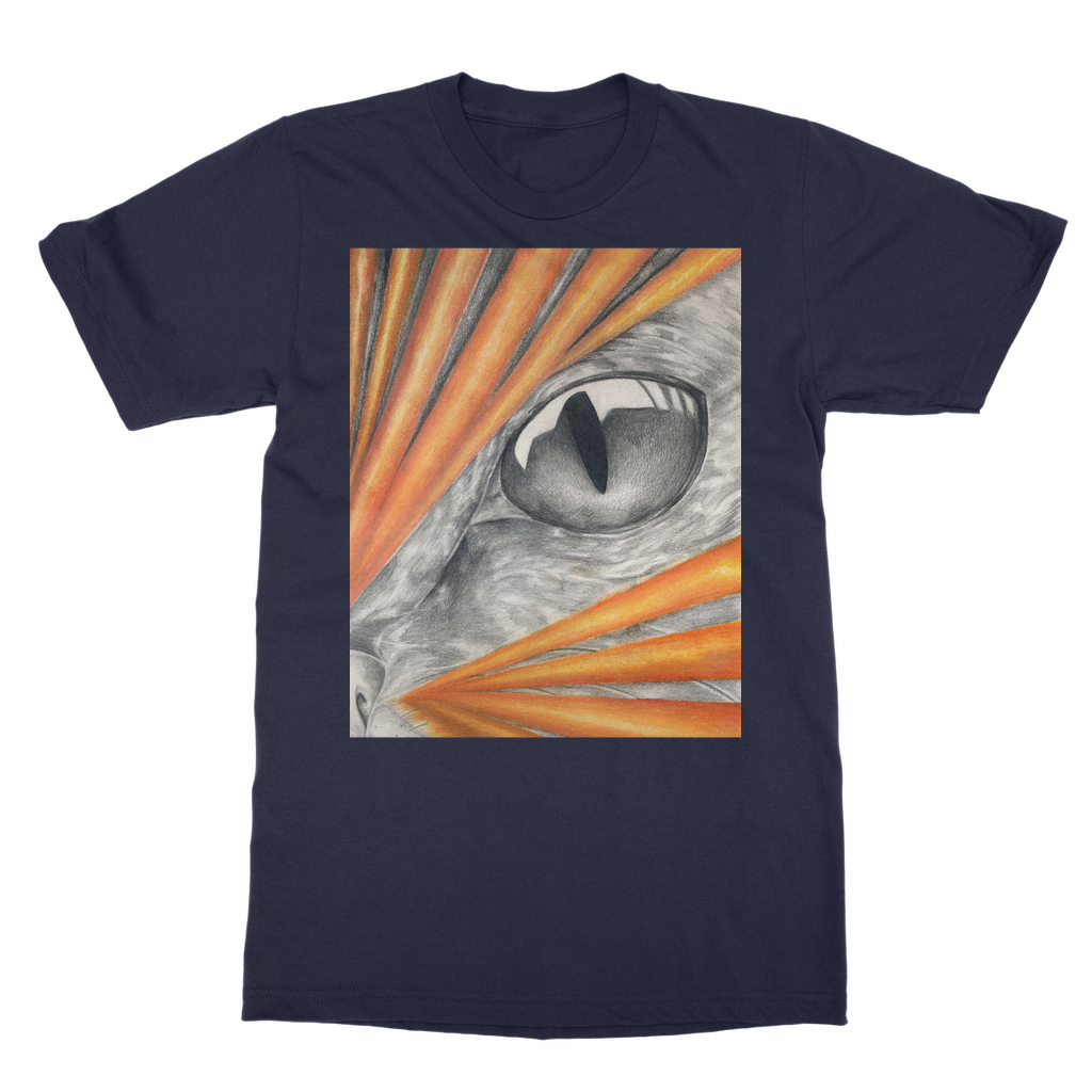 Catrays Classic Adult T-Shirt in various colors, showcasing its soft fabric and round neck design.