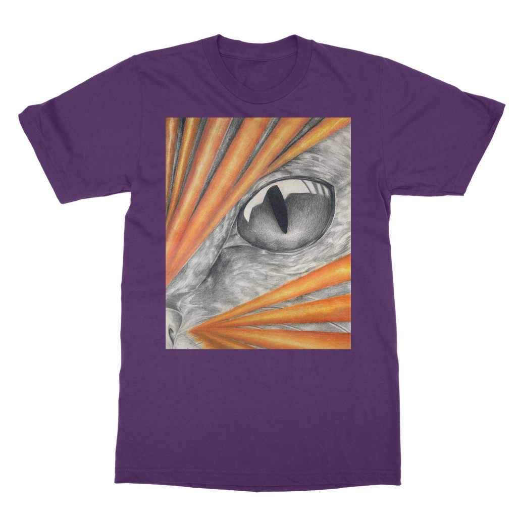 Catrays Classic Adult T-Shirt in various colors, showcasing its soft fabric and round neck design.