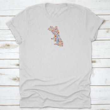 Stylish apparel featuring Chicago's iconic culture landmarks and attractions, made from high-quality cotton.