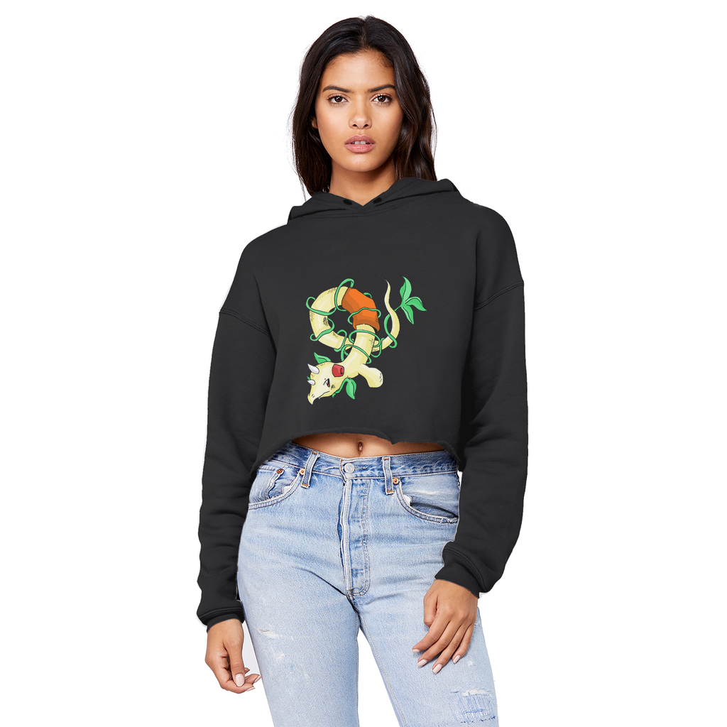 Chickgoton Unisex Cropped Raw Edge Boyfriend Hoodie in various colors, showcasing its trendy design and soft fabric.