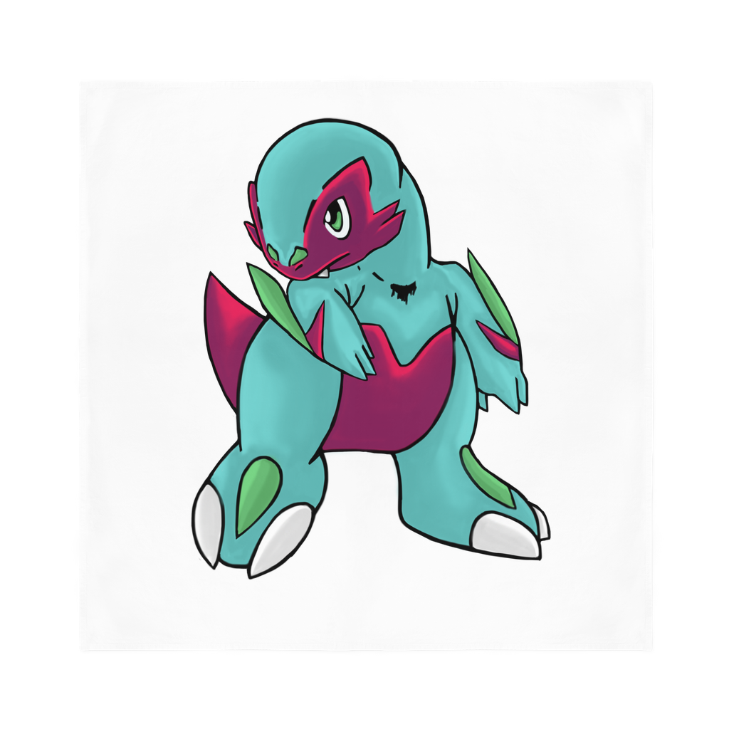 Chiki Sublimation Bandana in vibrant colors, showcasing its soft polyester fabric and stylish design, perfect for any outfit.