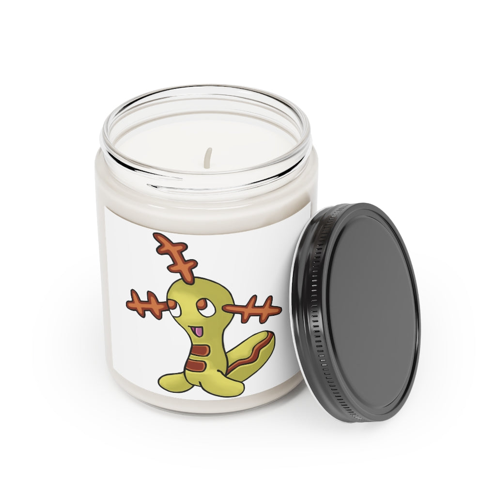 Chinchow Scented Candle in a glass container, featuring a warm Cinnamon Stick and Vanilla scent, hand-poured with vegan soy coconut wax.