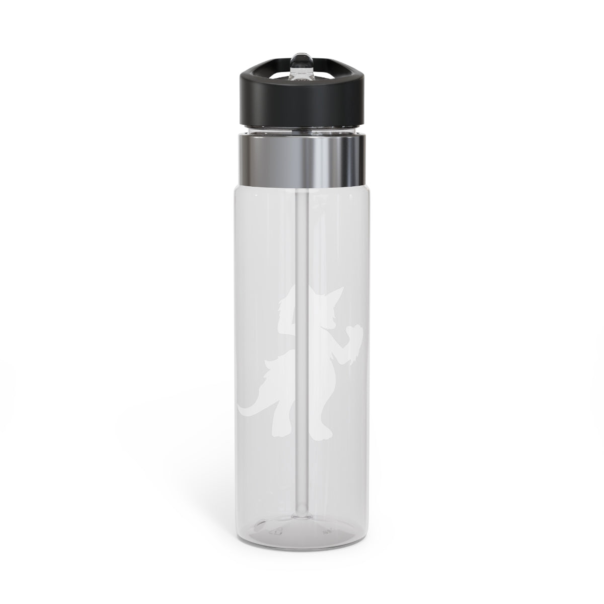 Chiwuadud Kensington Tritan™ Sport Bottle in vibrant colors with a carabiner hook, showcasing its sleek design and spill-resistant lid.