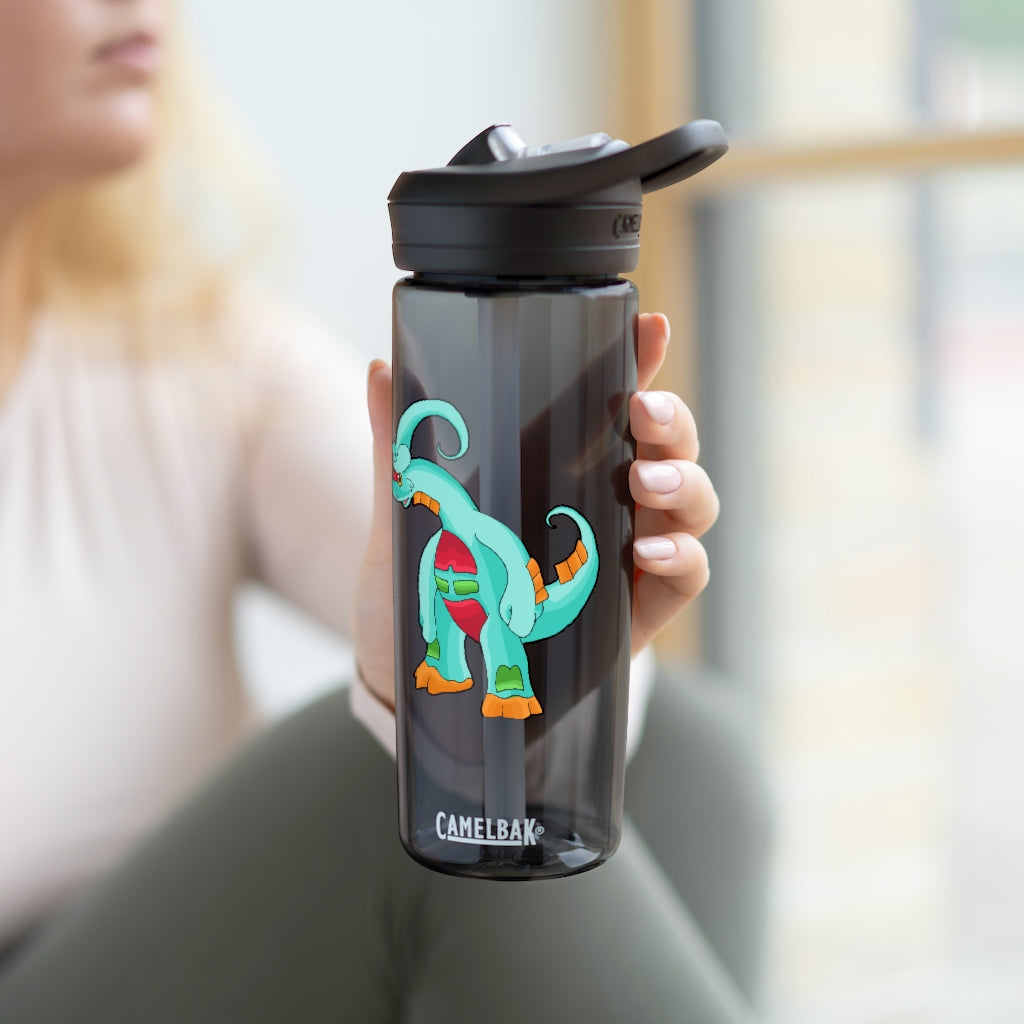 Chrisikle CamelBak Eddy® Water Bottle in 20oz and 25oz sizes, featuring a durable design and spill-proof valve.