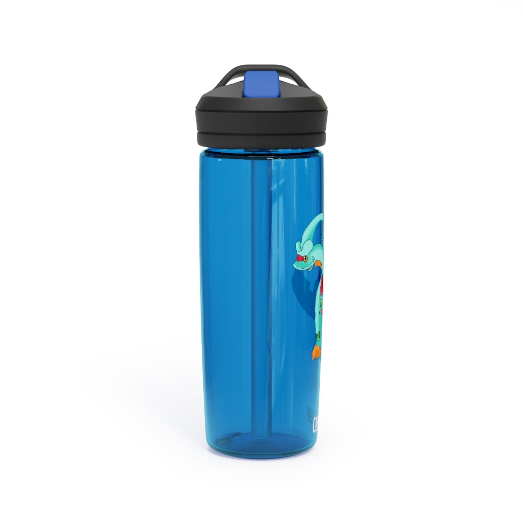 Chrisikle CamelBak Eddy® Water Bottle in 20oz and 25oz sizes, featuring a durable design and spill-proof valve.