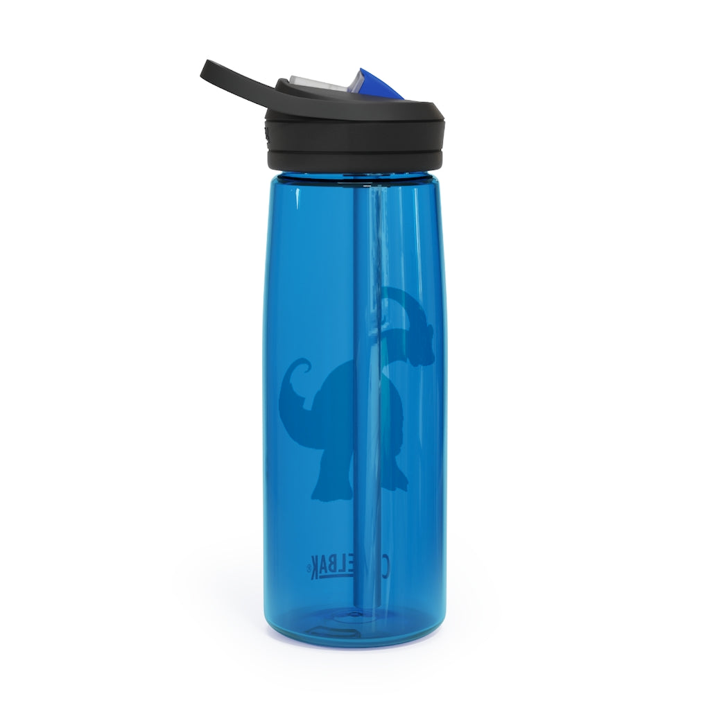 Chrisikle CamelBak Eddy® Water Bottle in 20oz and 25oz sizes, featuring a durable design and spill-proof valve.