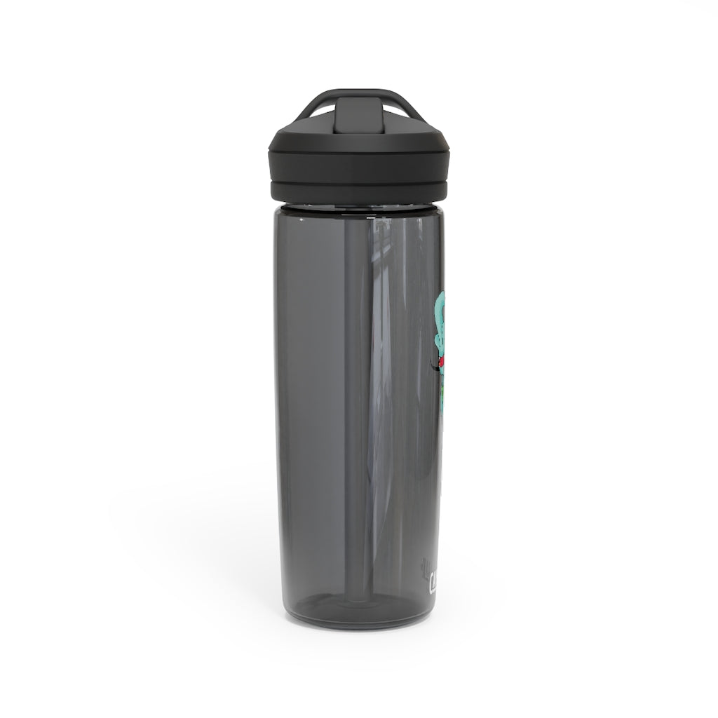 Chriskisx CamelBak Eddy® Water Bottle in 20oz and 25oz sizes, made from durable Tritan™ material, featuring a spill-proof biting valve.