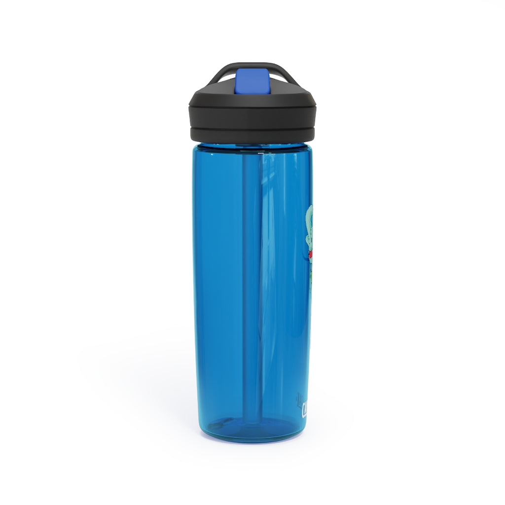 Chriskisx CamelBak Eddy® Water Bottle in 20oz and 25oz sizes, made from durable Tritan™ material, featuring a spill-proof biting valve.