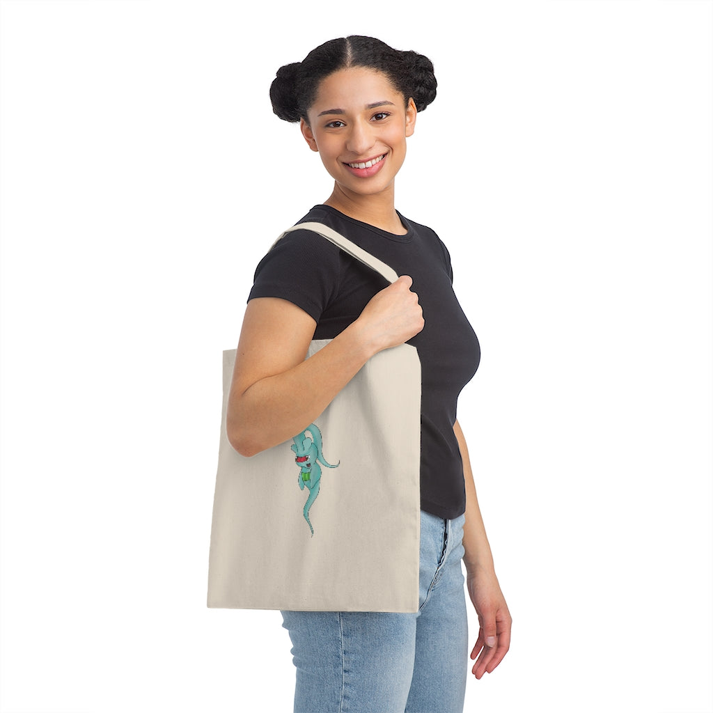 Chriskisx Canvas Tote Bag made of 100% cotton sheeting, featuring reinforced handles and a stylish design for personalized use.