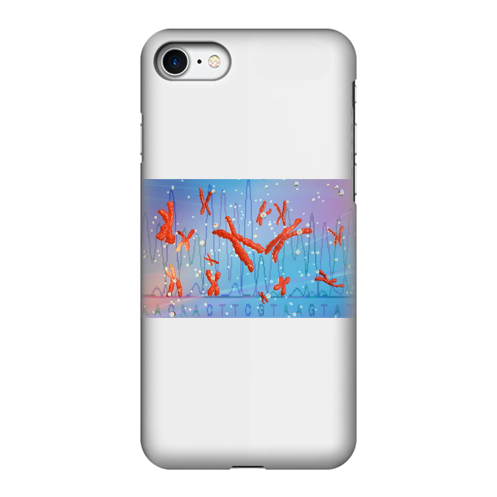 Chromosomes Fully Printed Tough Phone Case featuring a vibrant design with dual-layer protection for smartphones.