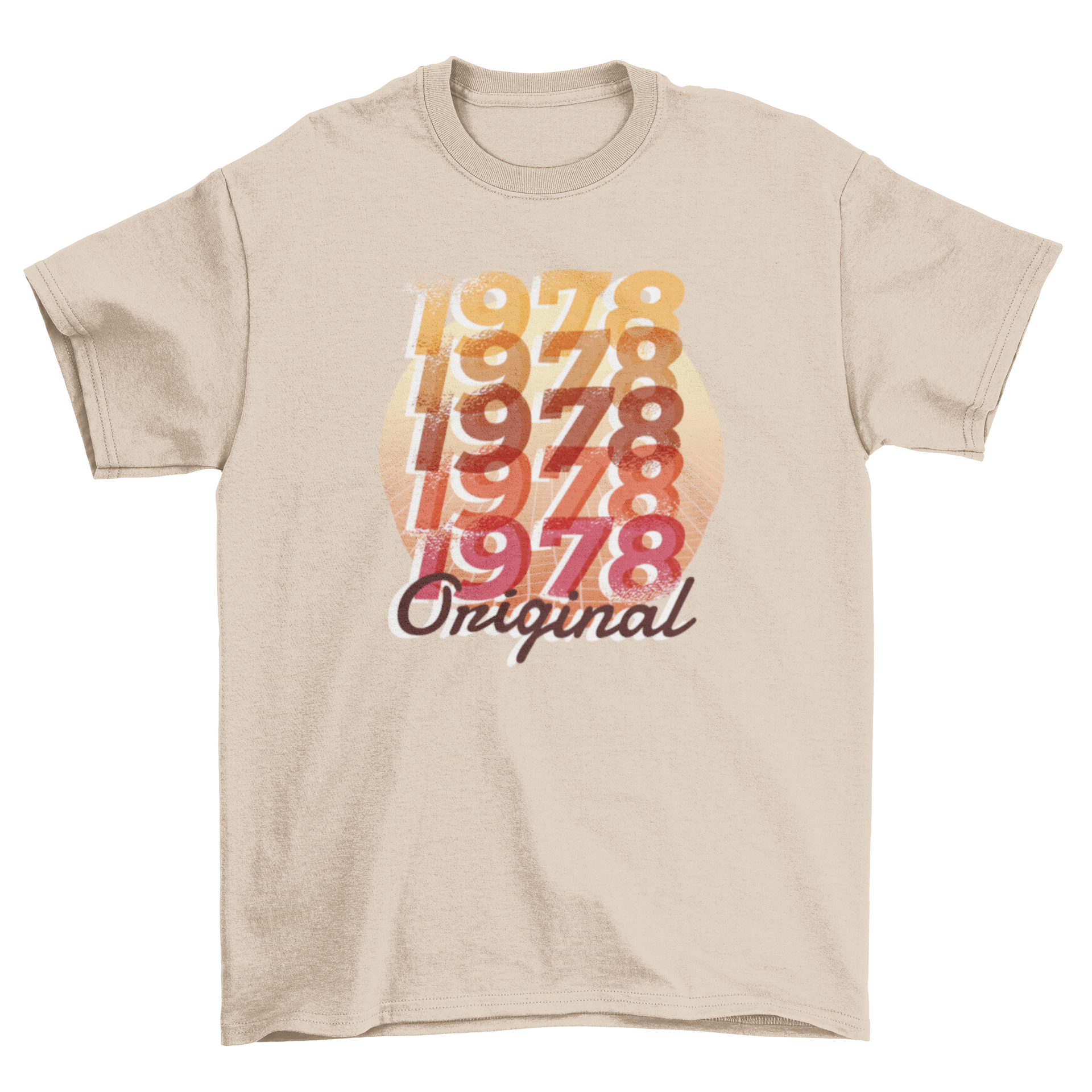 Classic Original Retro 1978 T-shirt for men and women featuring a vintage design with a retro banner.