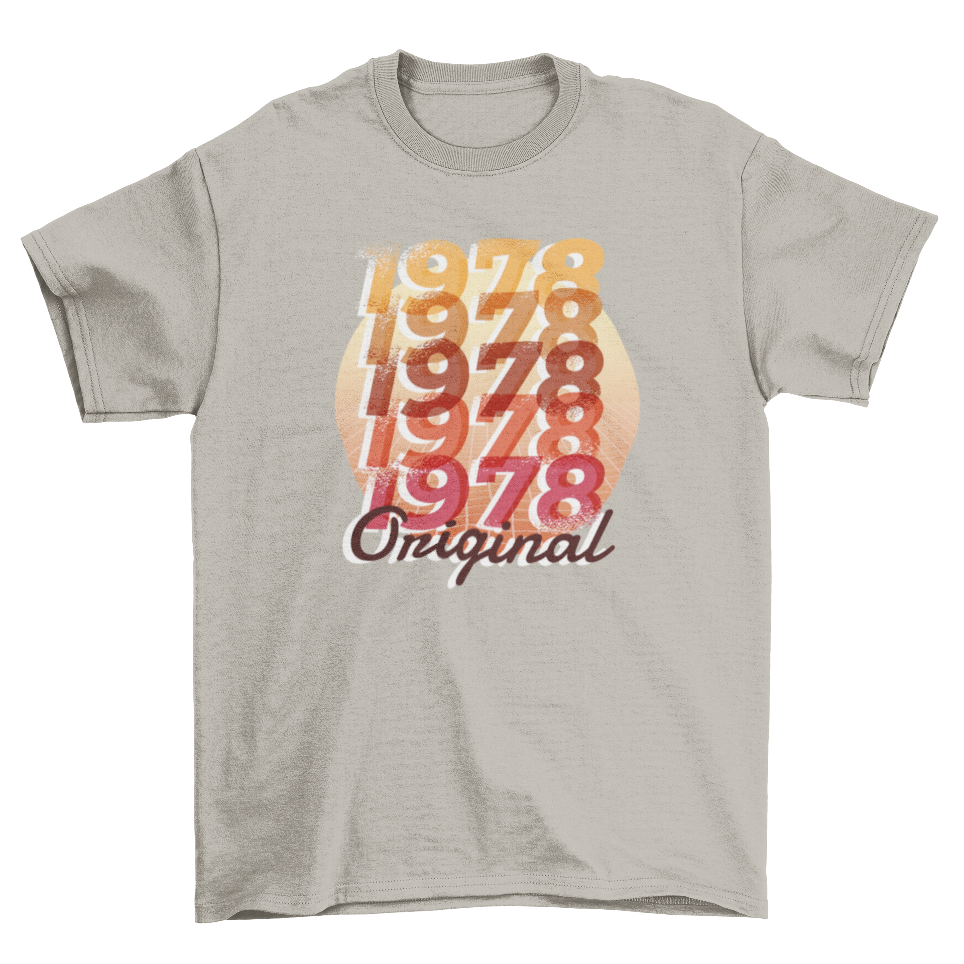 Classic Original Retro 1978 T-shirt for men and women featuring a vintage design with a retro banner.