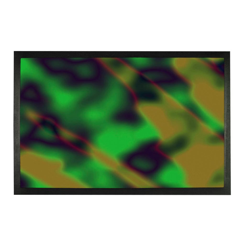 Cloud Concept Painting Sublimation Doormat showcasing vibrant colors and artistic design, perfect for enhancing entryways.