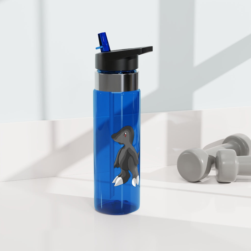 Cloudydo Kensington Tritan™ Sport Bottle in vibrant colors with a carabiner hook, showcasing its durable design and spill-resistant lid.