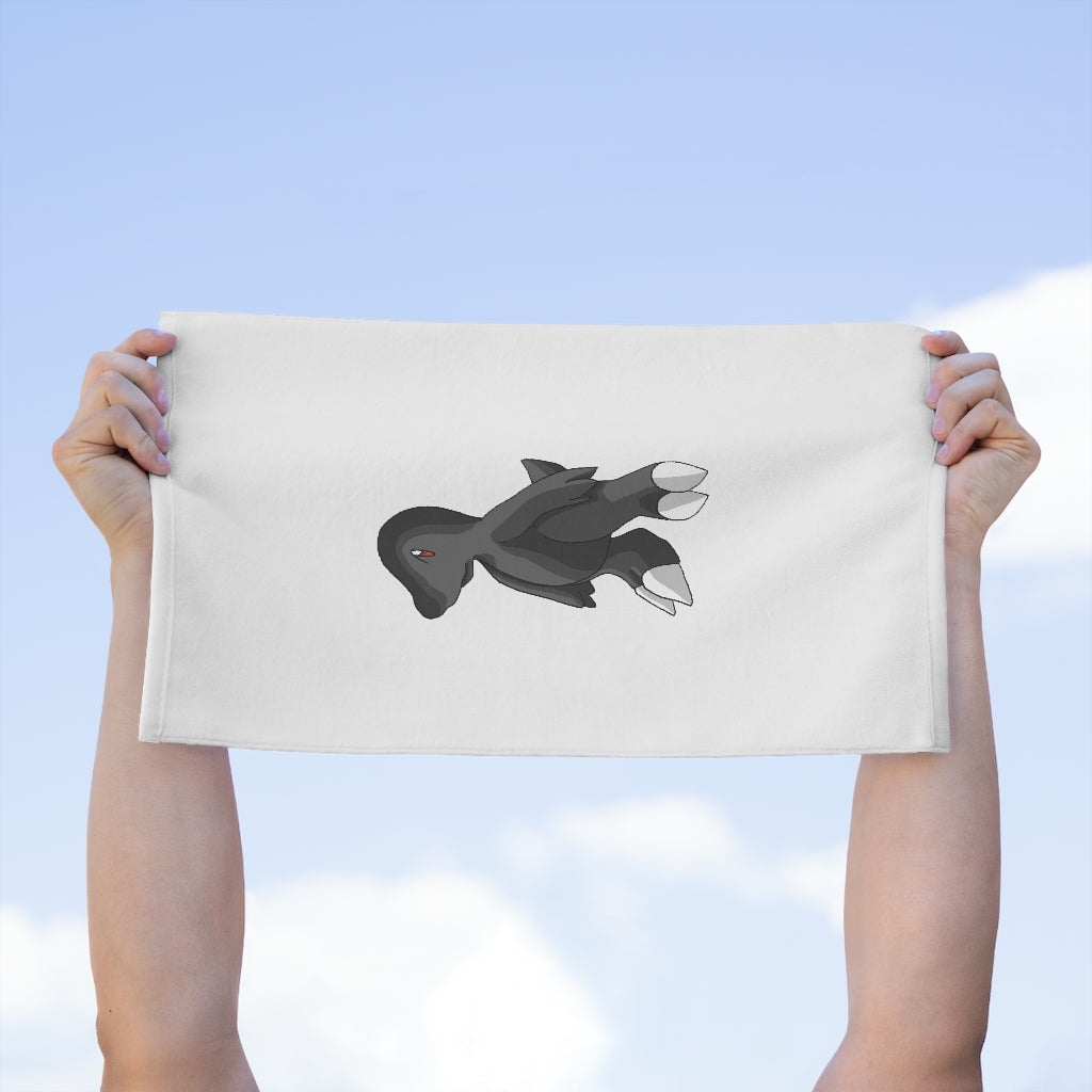 Cloudydo Rally Towel, 11x18, featuring soft cotton and printed mink polyester, personalized design options.